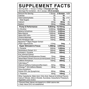 BlackMarket Defy PreWorkout - Bemoxie Supplements