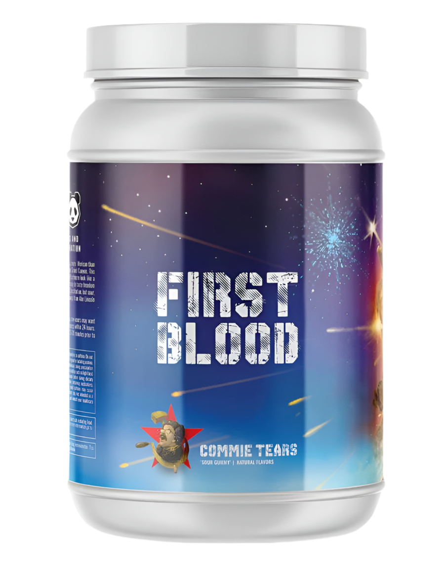 FIRST BLOOD- Panda Supplements & Merica Labz Collaboration - Bemoxie Supplements
