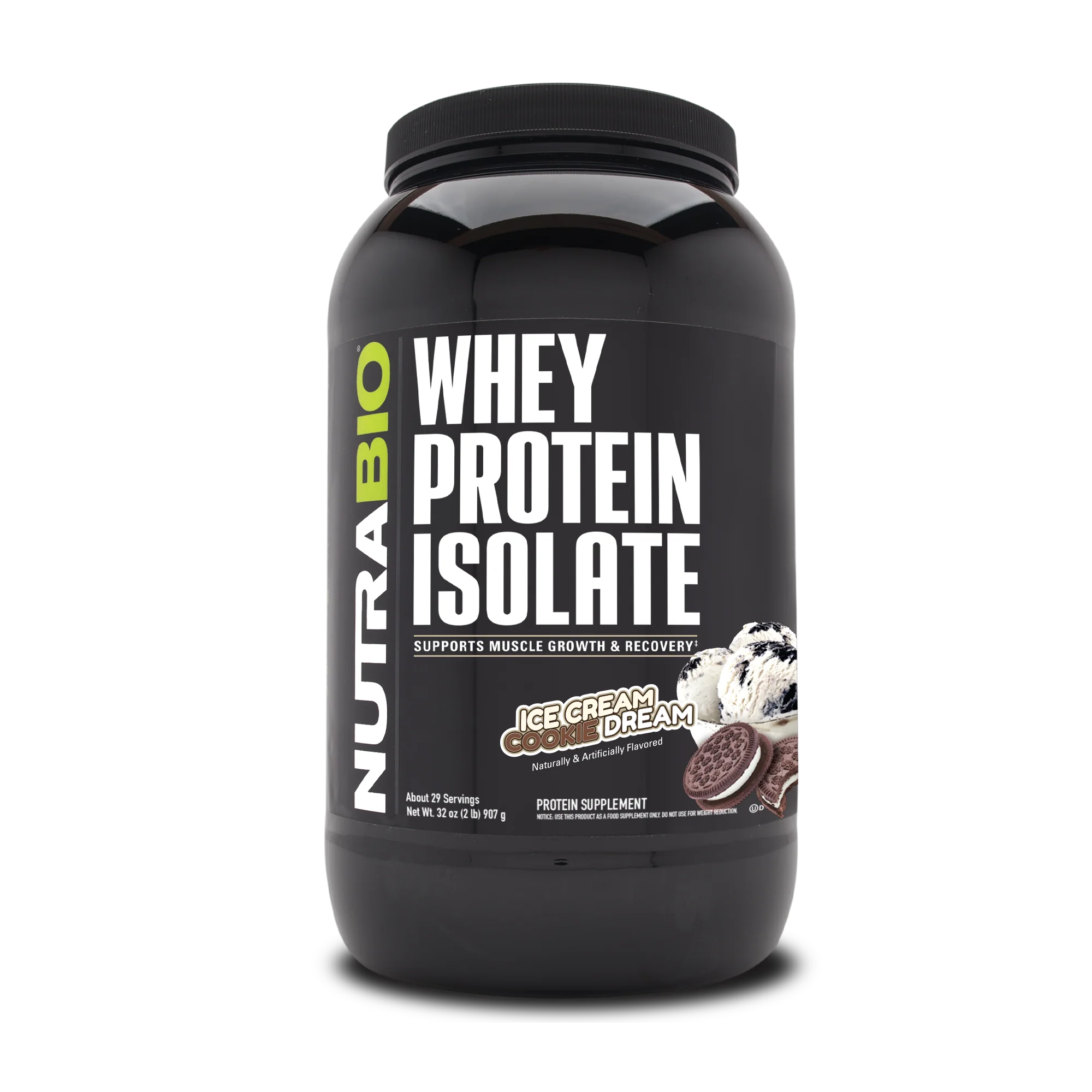 NutraBio Whey Protein Isolate - Bemoxie Supplements