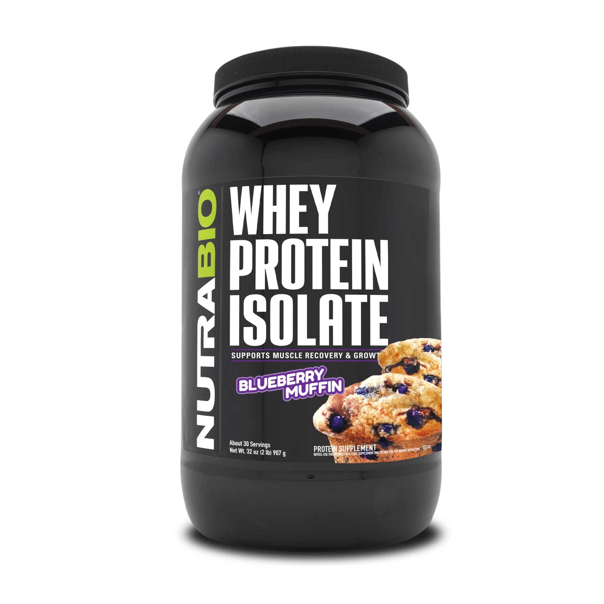 NutraBio Whey Protein Isolate - Bemoxie Supplements