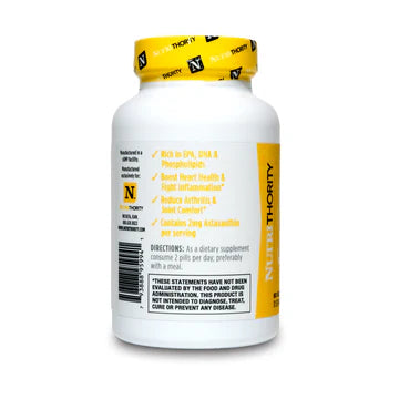 Krill Oil + Astaxanthin Nutrithoriy - Bemoxie Supplements