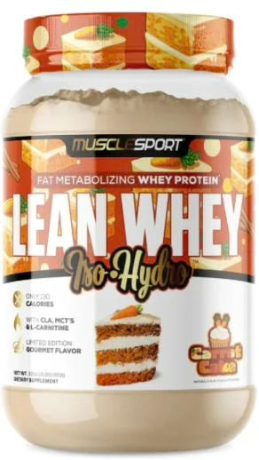 MuscleSport Lean Whey Revolution Iso Protein - Bemoxie Supplements