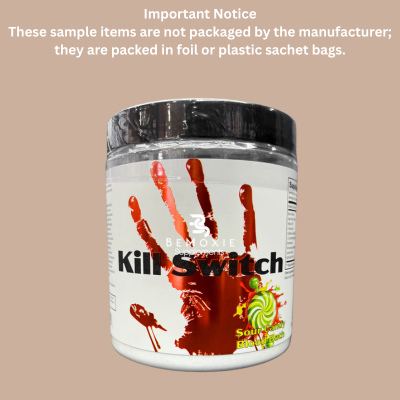 Death Row Formulations Kill Switch Sample (1) - Bemoxie Supplements