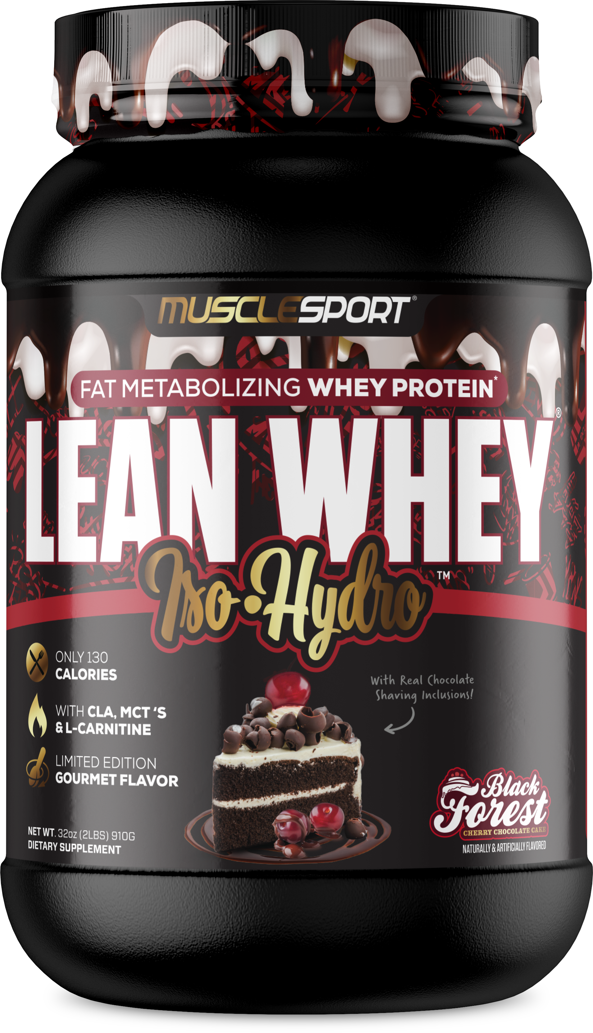 MuscleSport Lean Whey Revolution Iso Protein - Bemoxie Supplements