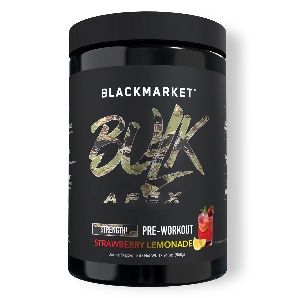 BlackMarket Bulk Apex PreWorkout - Bemoxie Supplements