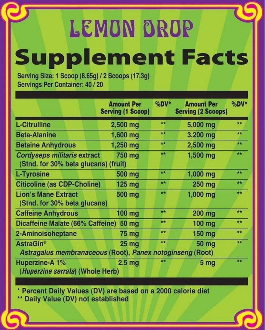 Heroic Harvest Escape PreWorkout - Bemoxie Supplements