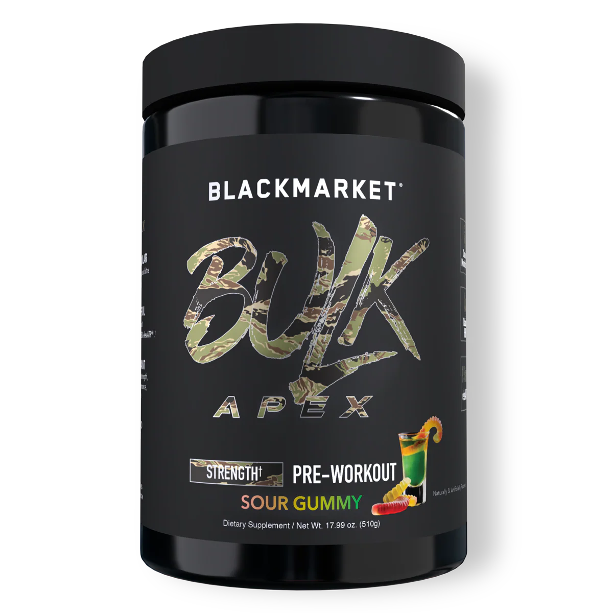 BlackMarket Bulk Apex PreWorkout - Bemoxie Supplements