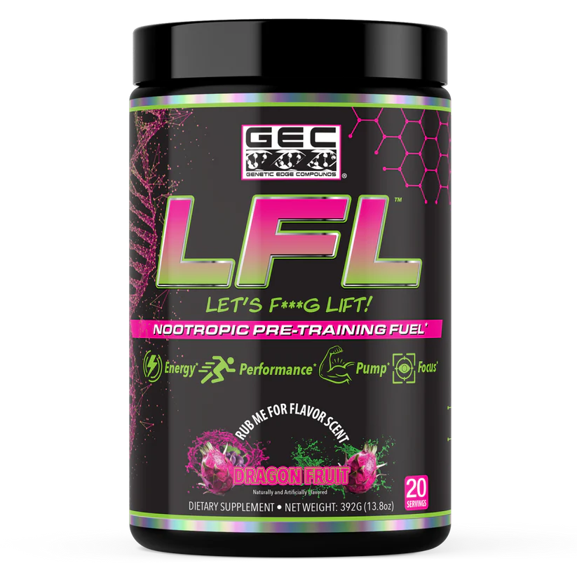 GEC LFL Nootropic Preworkout - Bemoxie Supplements