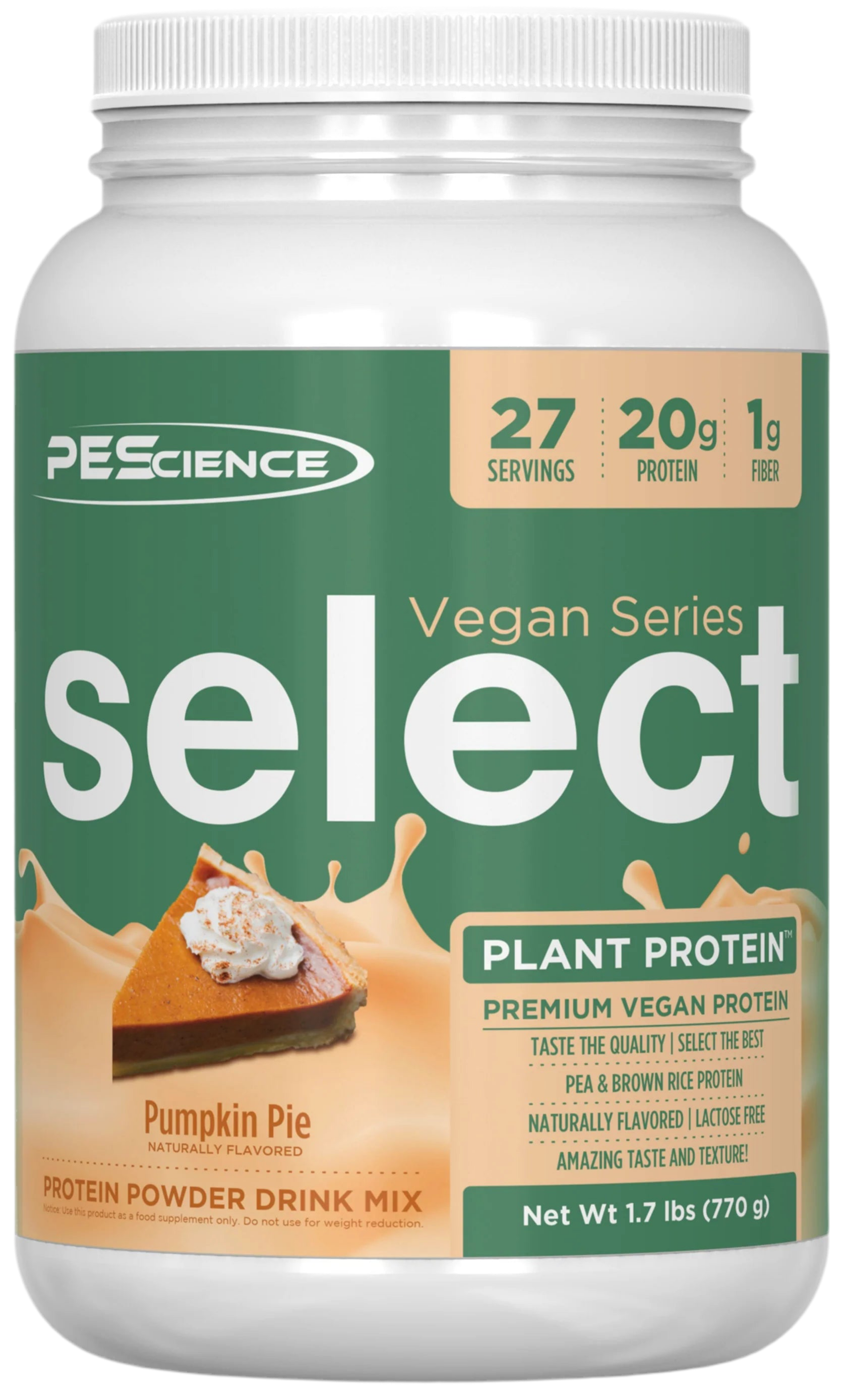 PeScience Select Vegan Protein - Bemoxie Supplements