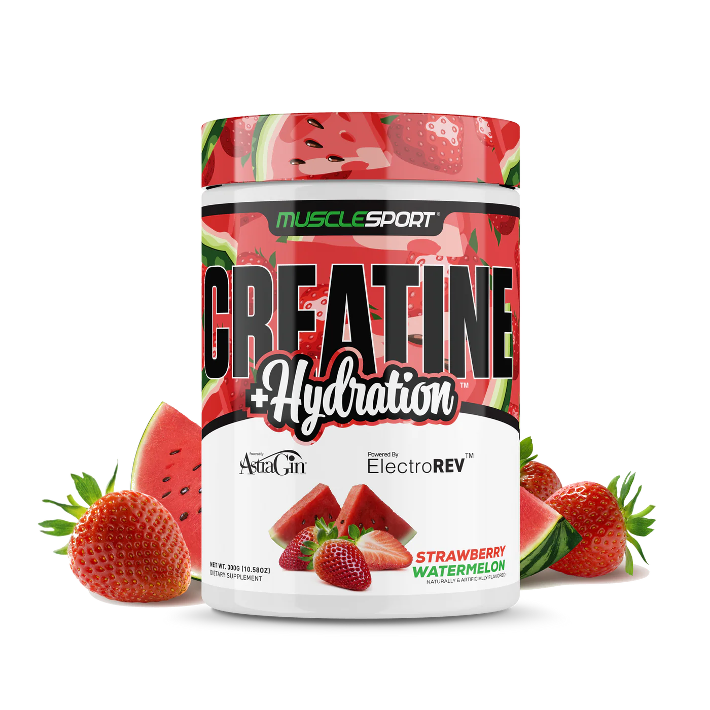 MuscleSport Creatine + Hydration - Bemoxie Supplements