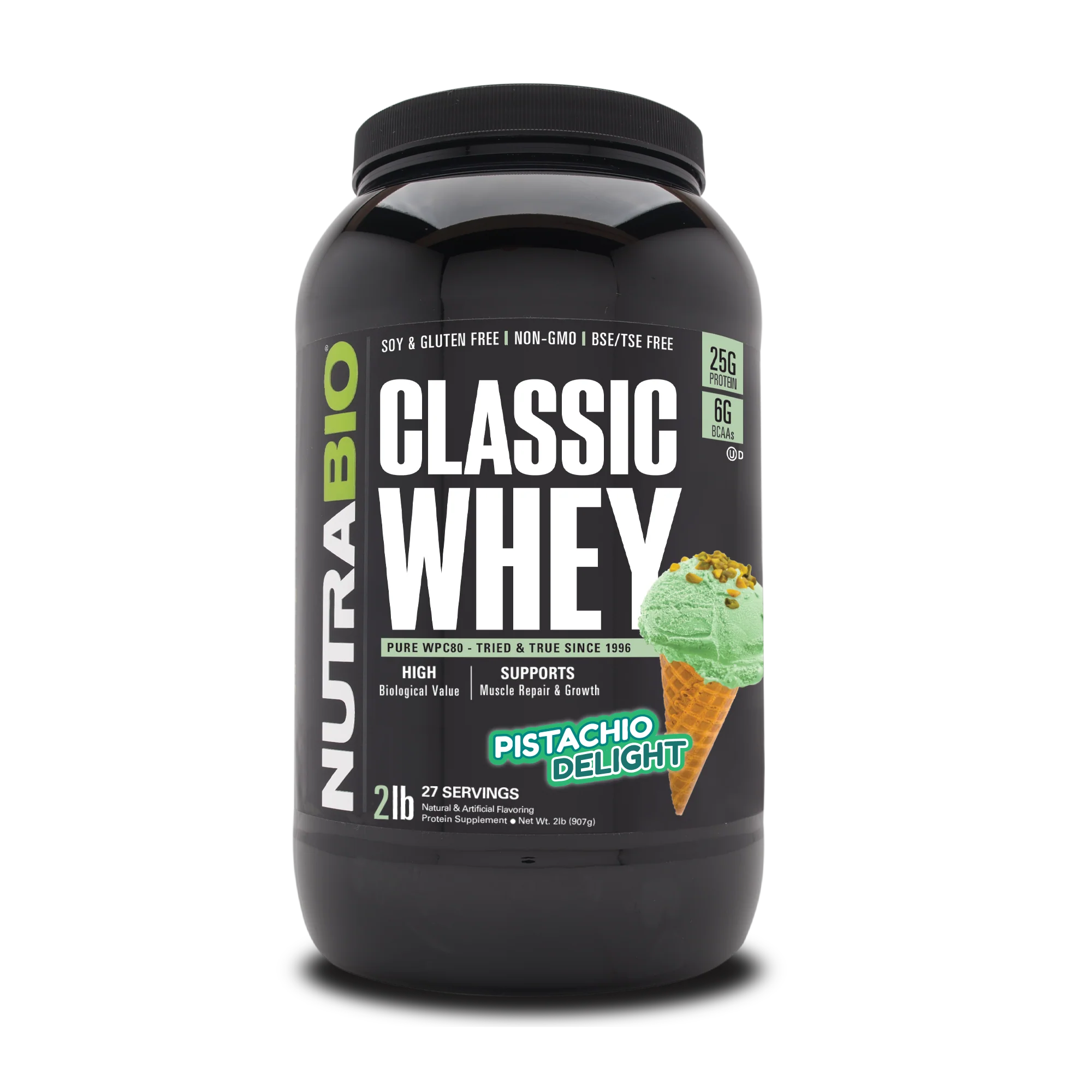 NutraBio Classic Whey Protein - Bemoxie Supplements