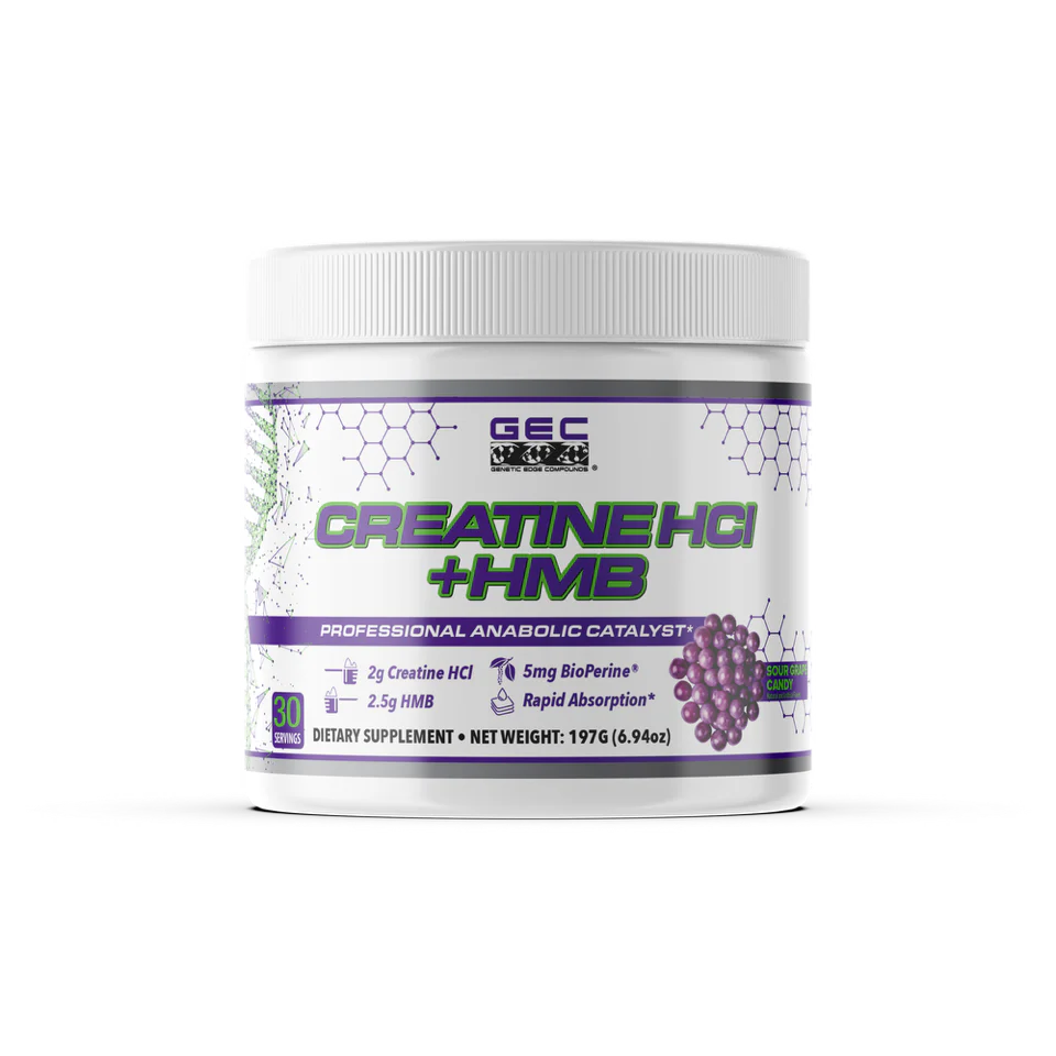 GEC Creatine HCl + HMB - Bemoxie Supplements