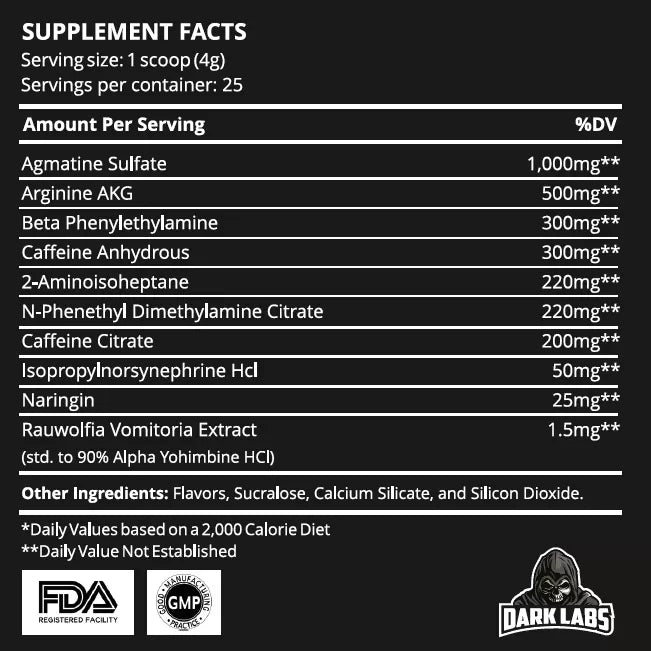 Flame Pre Workout V3 (New Formula) - Bemoxie Supplements