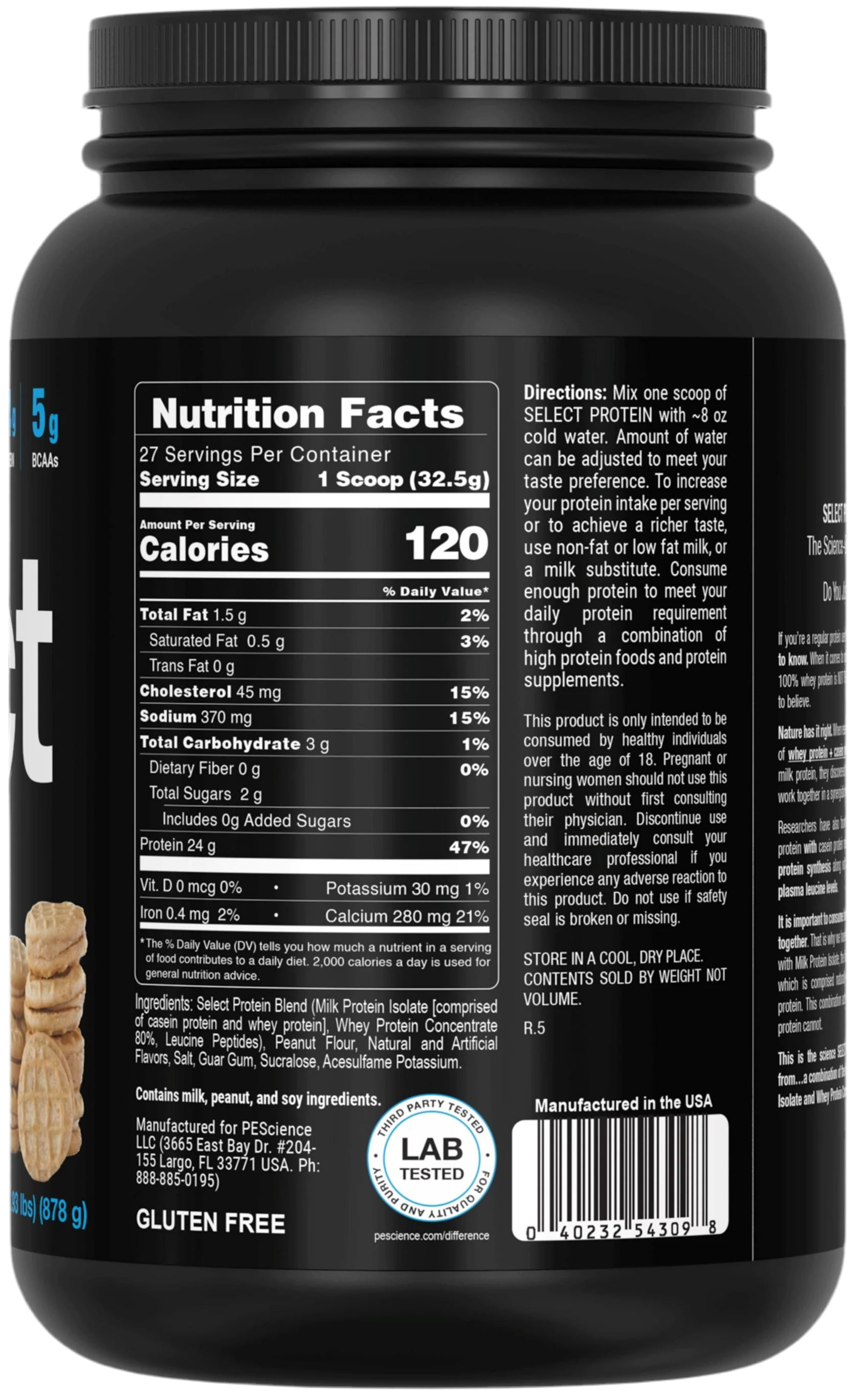 PEScience SELECT Protein - Bemoxie Supplements