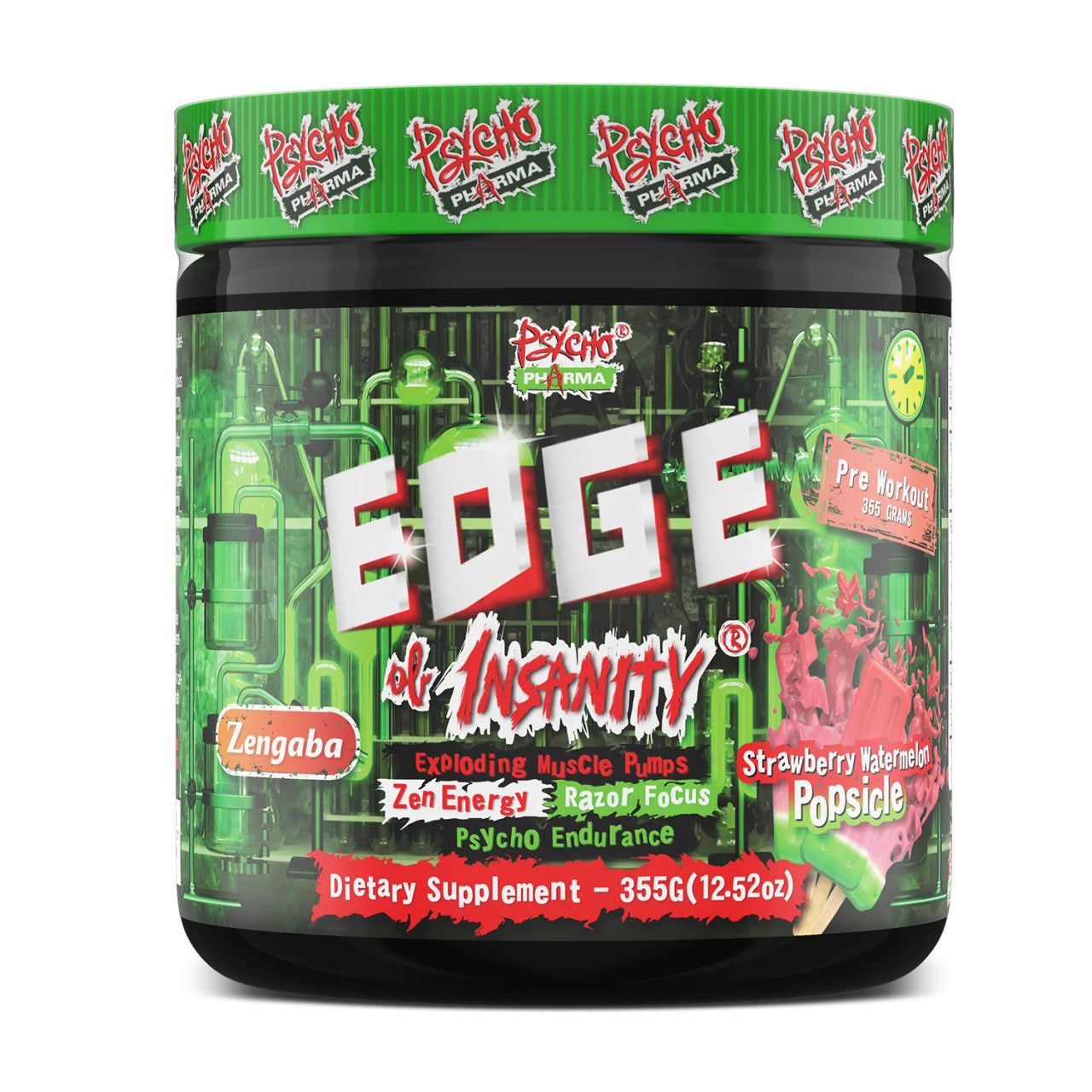 Psycho Pharma Edge of Insanity - Bemoxie Supplements