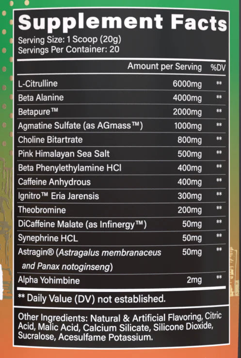 KiloLabs Stim Thugga Preworkout - Bemoxie Supplements