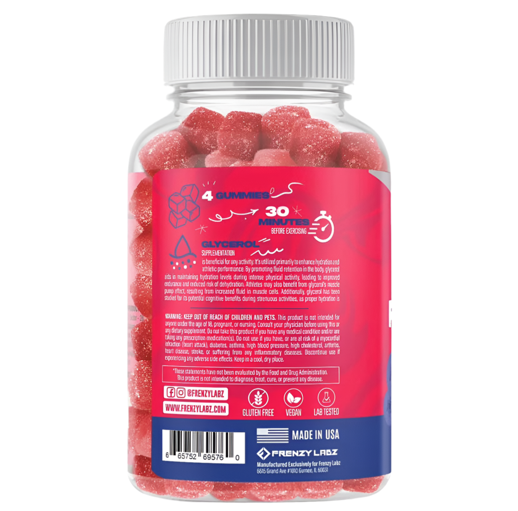 Frenzy Labz Pummies Performance Gummies - Bemoxie Supplements