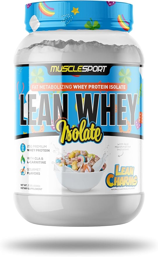MuscleSport Lean Whey Revolution Iso Protein - Bemoxie Supplements