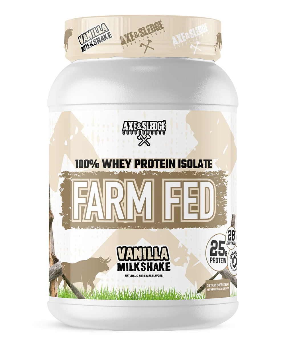 Axe & Sledge Farm Fed Protein - Bemoxie Supplements