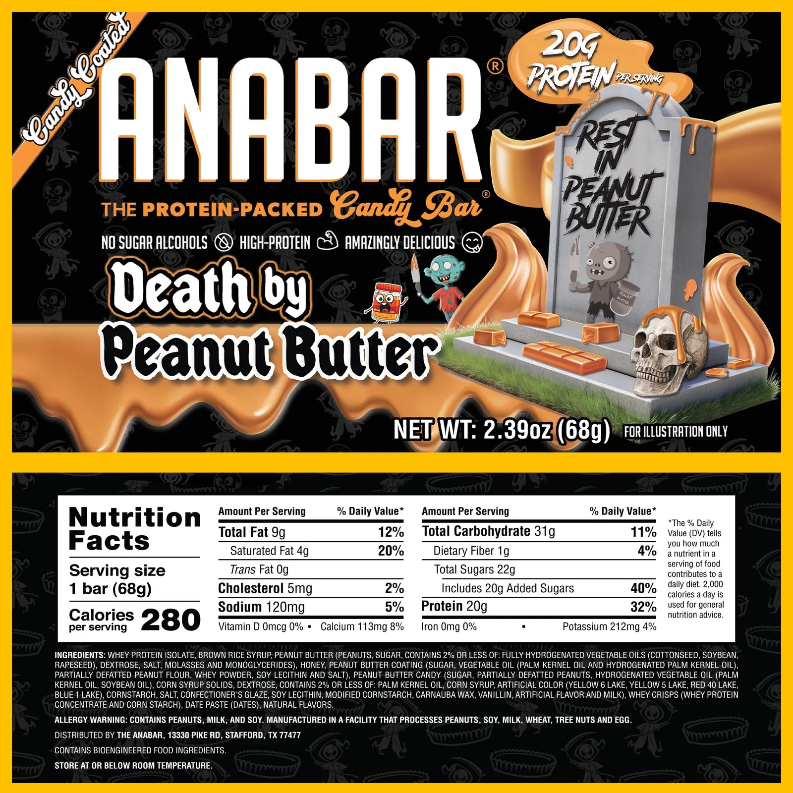 Anabar Protein Bar - Bemoxie Supplements