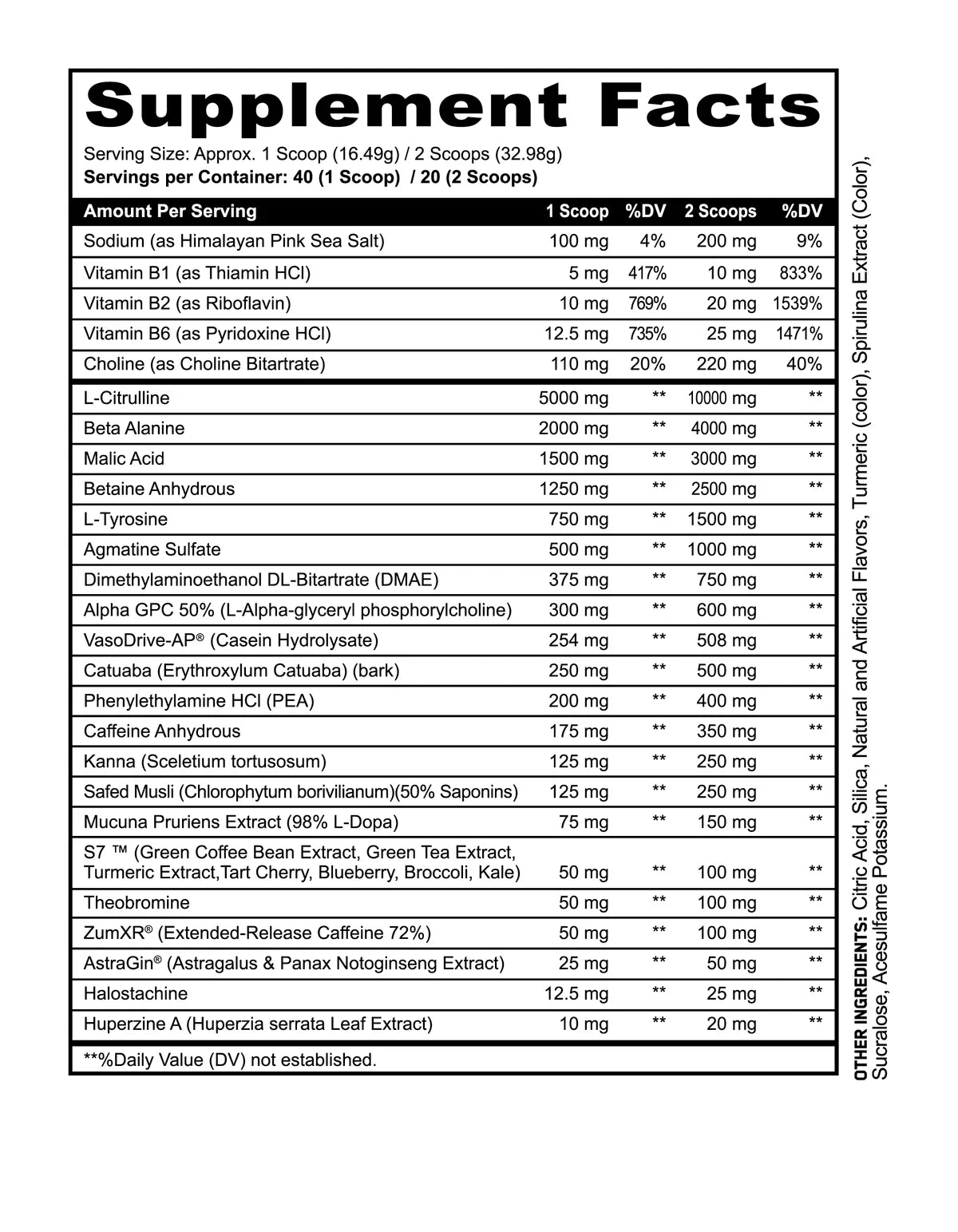 Savage Pre Workout - Bemoxie Supplements