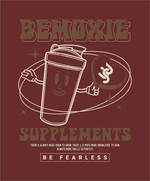 Bemoxie Supplements | Vintage Retro Shaker - Bemoxie Supplements