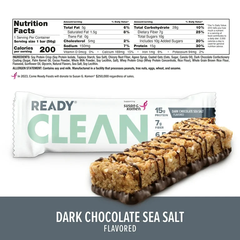 Ready Clean Protein Bars Bemoxie Supplements