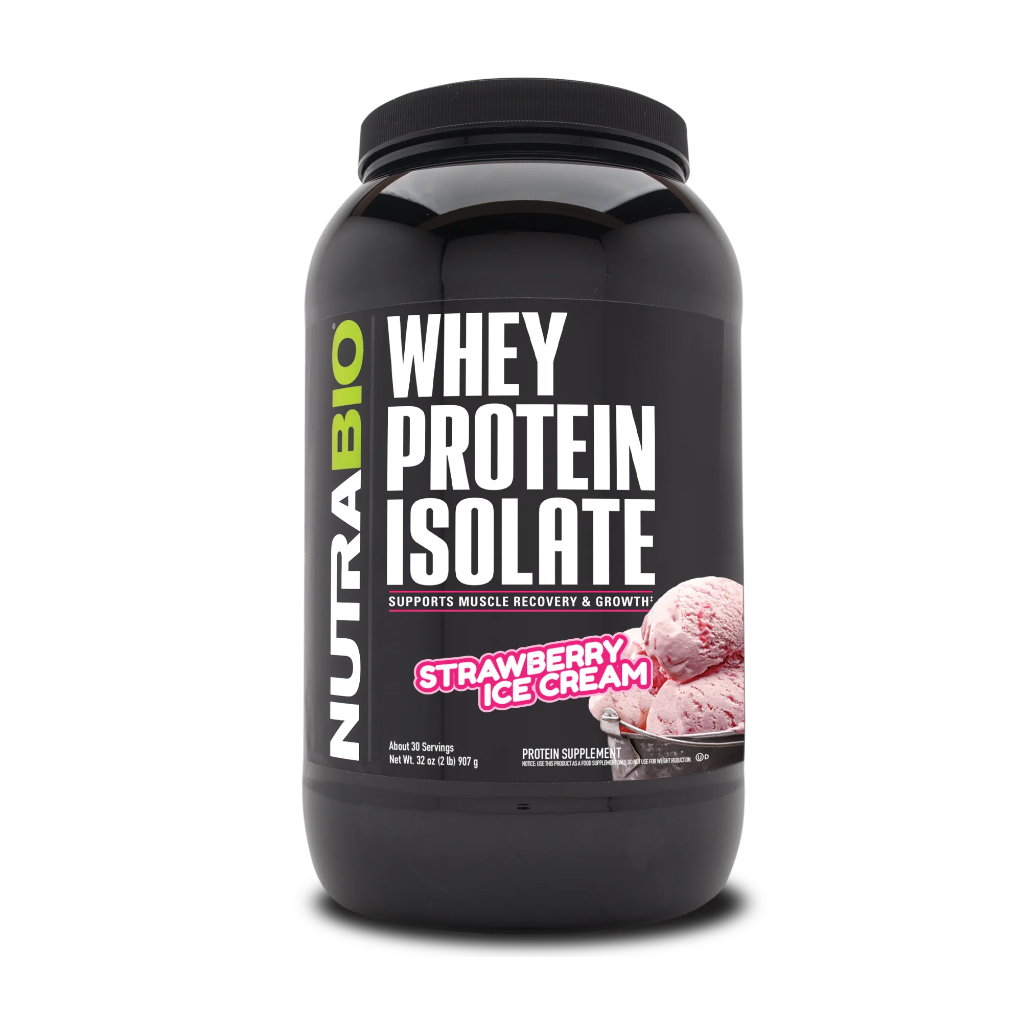 NutraBio Whey Protein Isolate - Bemoxie Supplements