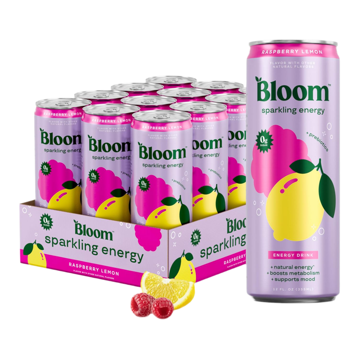 Bloom Sparkling Energy Drink - Bemoxie Supplements