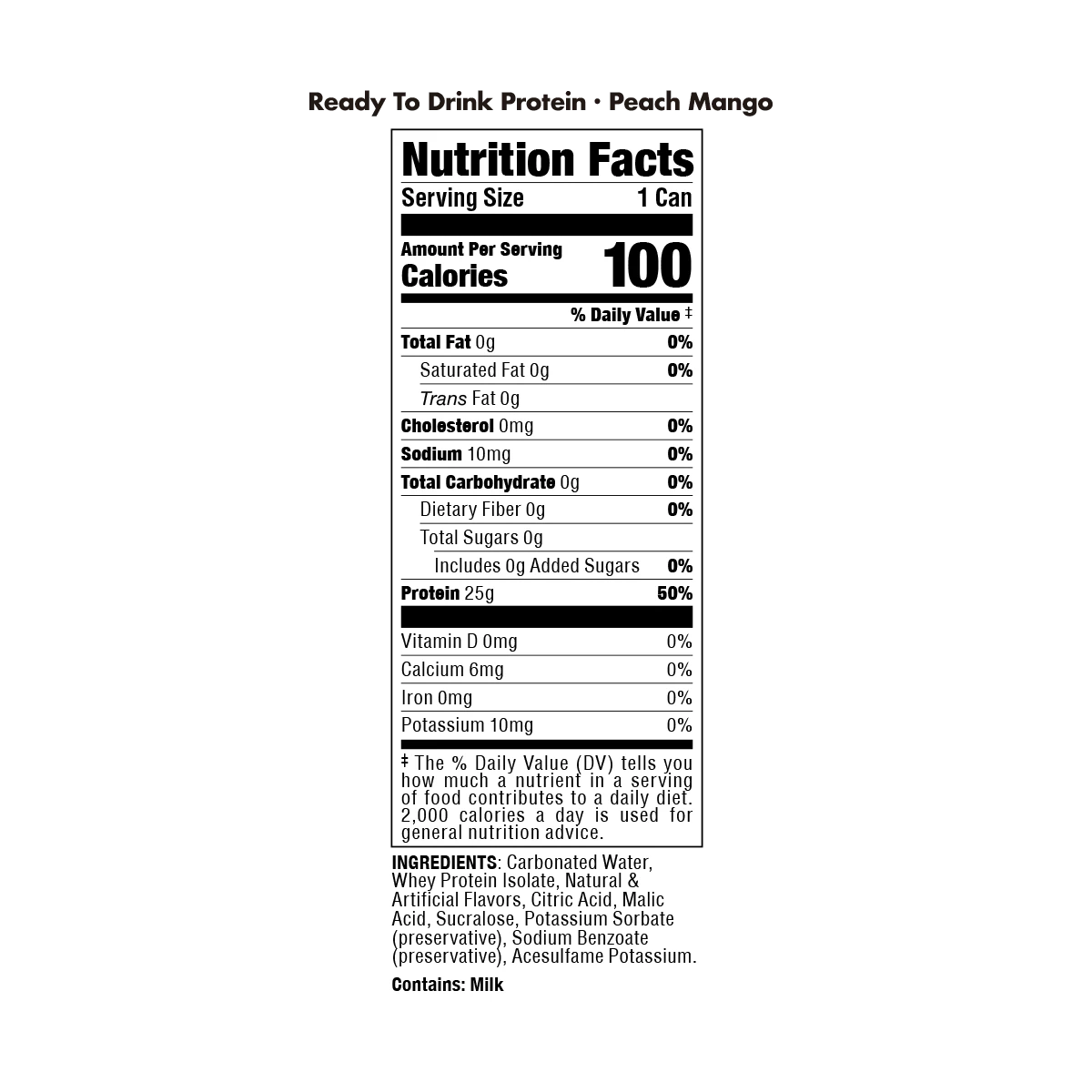 Bucked Up Lightly Carbonated Protein RTD - Bemoxie Supplements