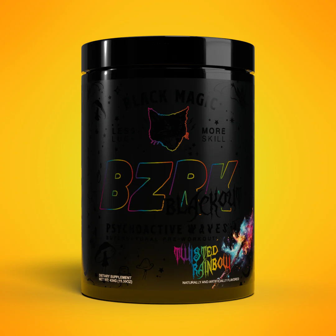 Black Magic BZRK Blackout Preworkout - Bemoxie Supplements