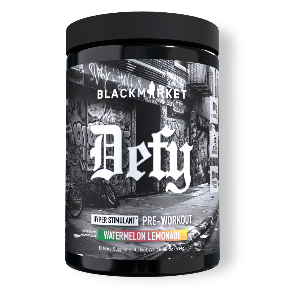 BlackMarket Defy PreWorkout - Bemoxie Supplements