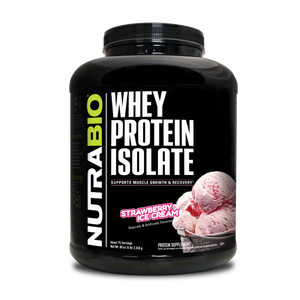 NutraBio Whey Protein Isolate - Bemoxie Supplements