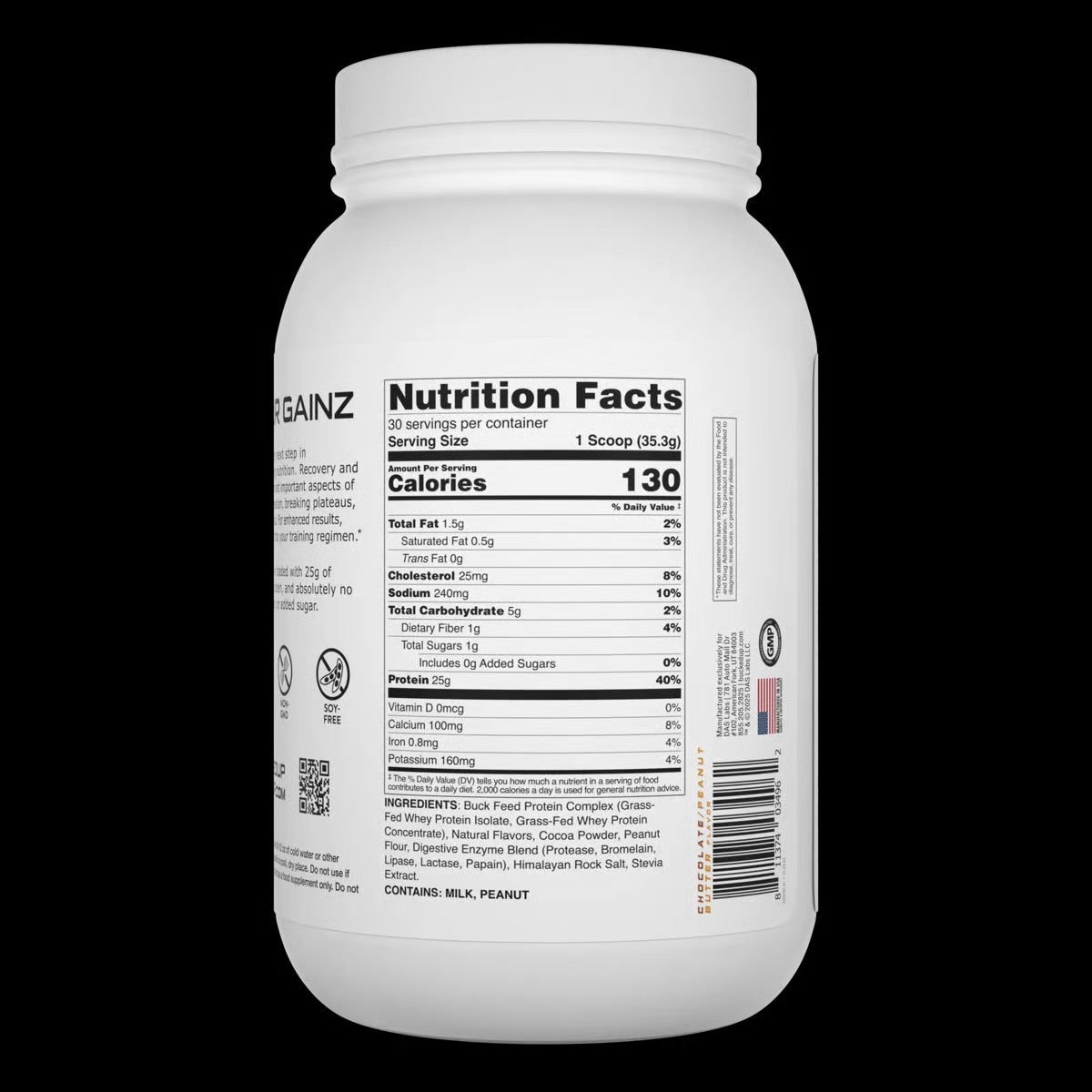 Bucked Up Buck Feed All-Natural Protein