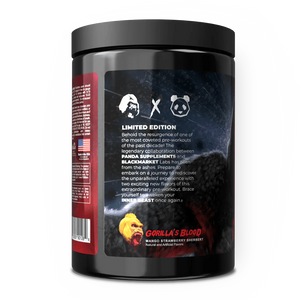 Black Market x Panda Supplements Pre - Workout - Bemoxie Supplements