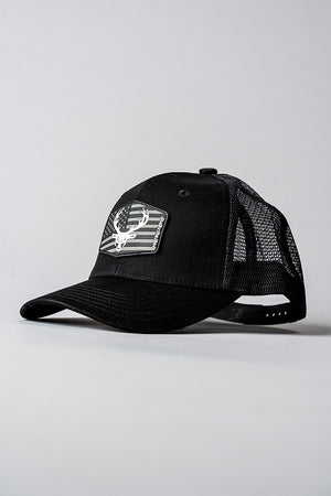 Bucked Up Flag Patch Hat - Bemoxie Supplements