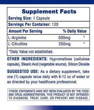 HiTech Pharmaceuticals L-Arginine + L-Citrulline