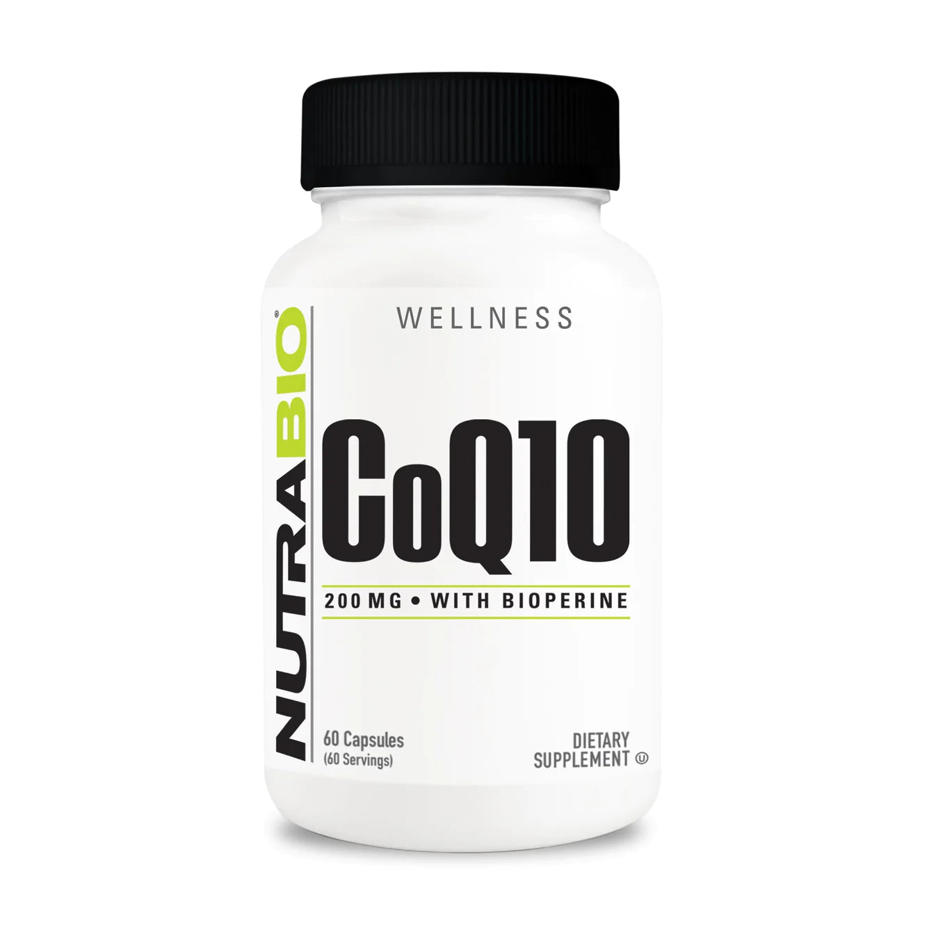 NutraBio CoQ10 (Coenzyme Q10) - Bemoxie Supplements