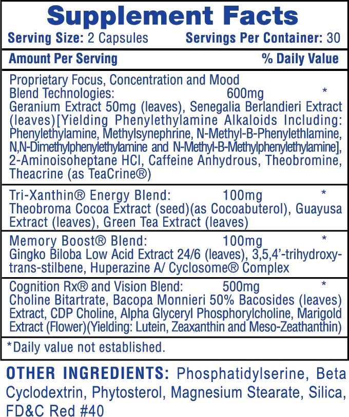 Hi-Tech Pharmaceuticals CogniSport – High-Stim Focus & Gaming Supplement - Bemoxie Supplements