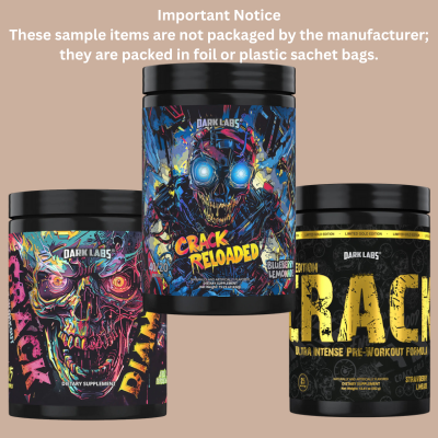 Dark Labs Crack Edition Sample Pack (3) - For Experienced Stim Junkies - Bemoxie Supplements