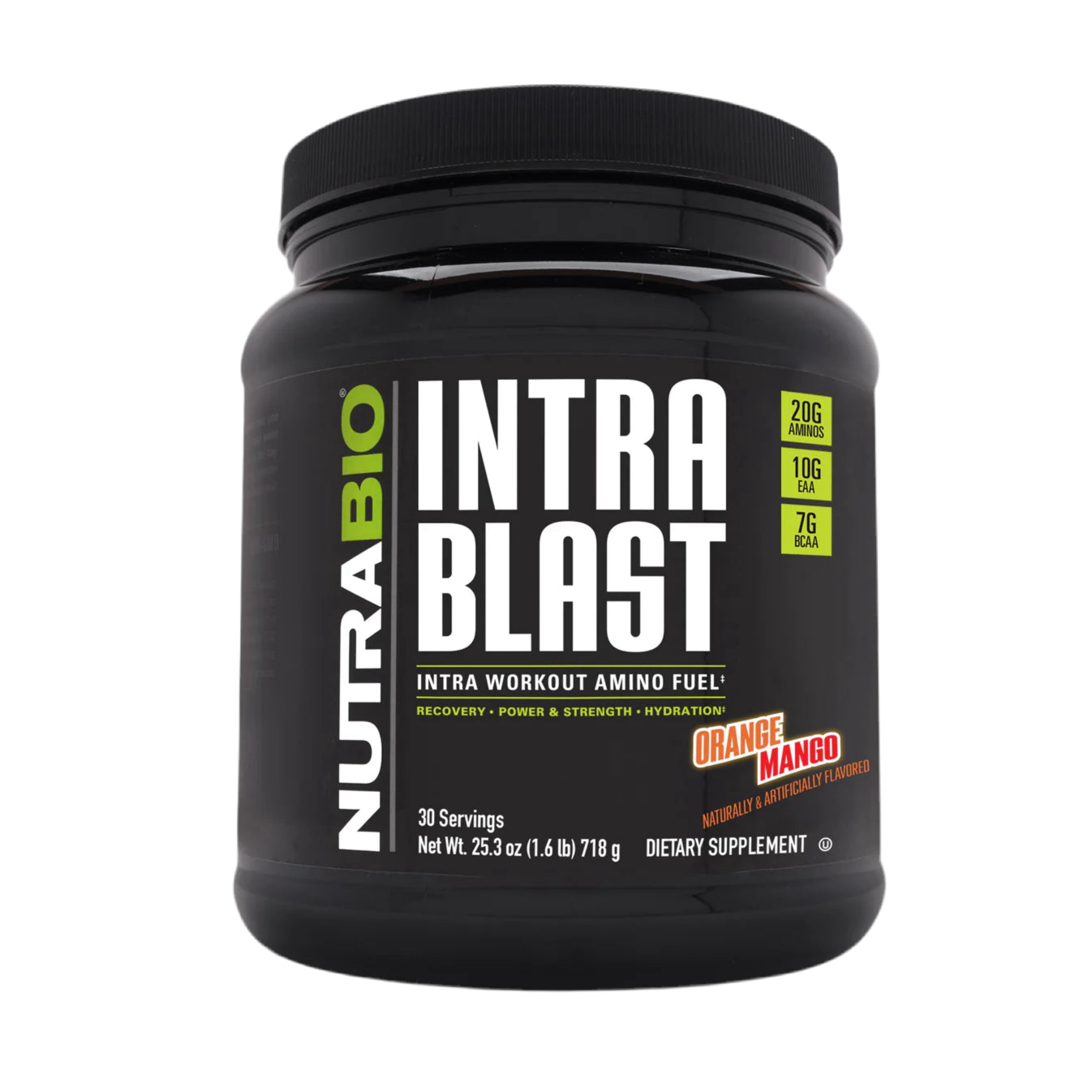 NutraBio Intra Blast Amino Fuel - Bemoxie Supplements