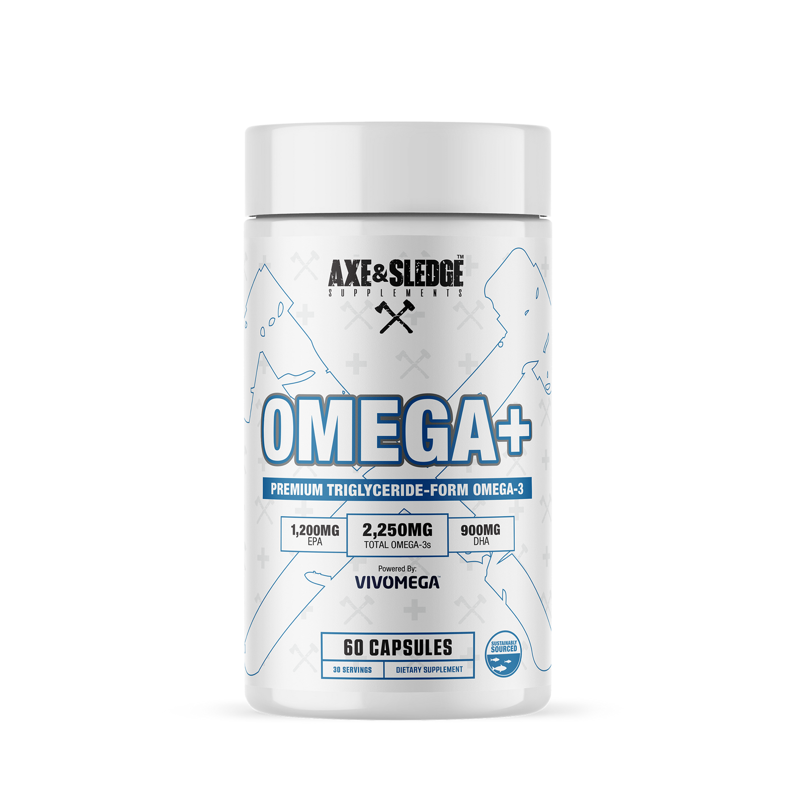 Axe & Sledge Omega-3 - Bemoxie Supplements