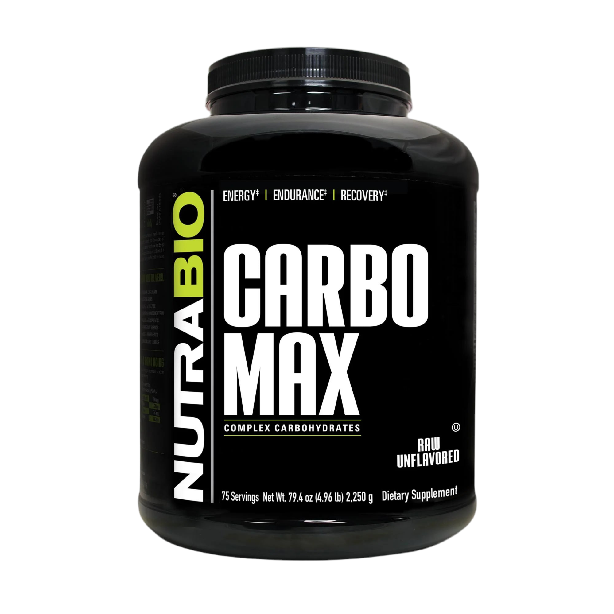 NutraBio CarboMax Maltodextrin - Bemoxie Supplements