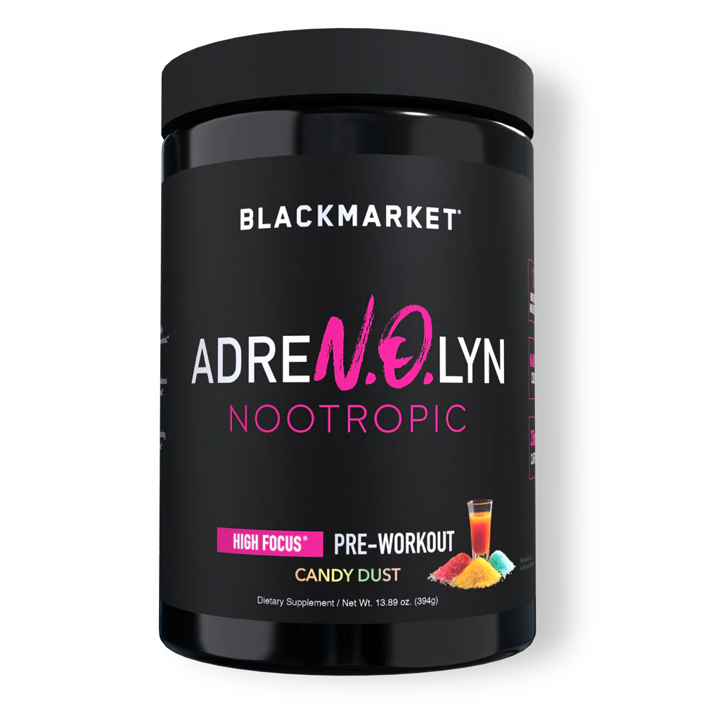 BlackMarket AdreNOlyn Nootropic PreWorkout - Bemoxie Supplements