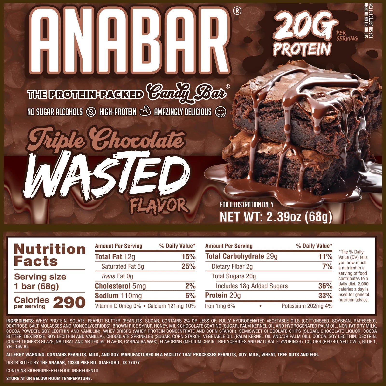 Anabar Protein Bar - Bemoxie Supplements