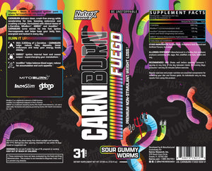 Nutrex CarniBurn Fuego - Bemoxie Supplements