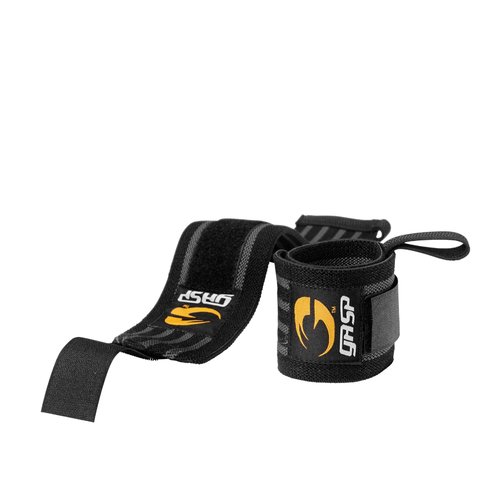 GASP Hardcore Wrist Wraps – Heavy-Duty Wrist Support for Serious Lifters - Bemoxie Supplements