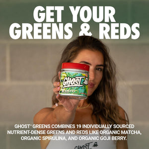 GHOST Greens Superfood Powder – Greens & Reds with Probiotics