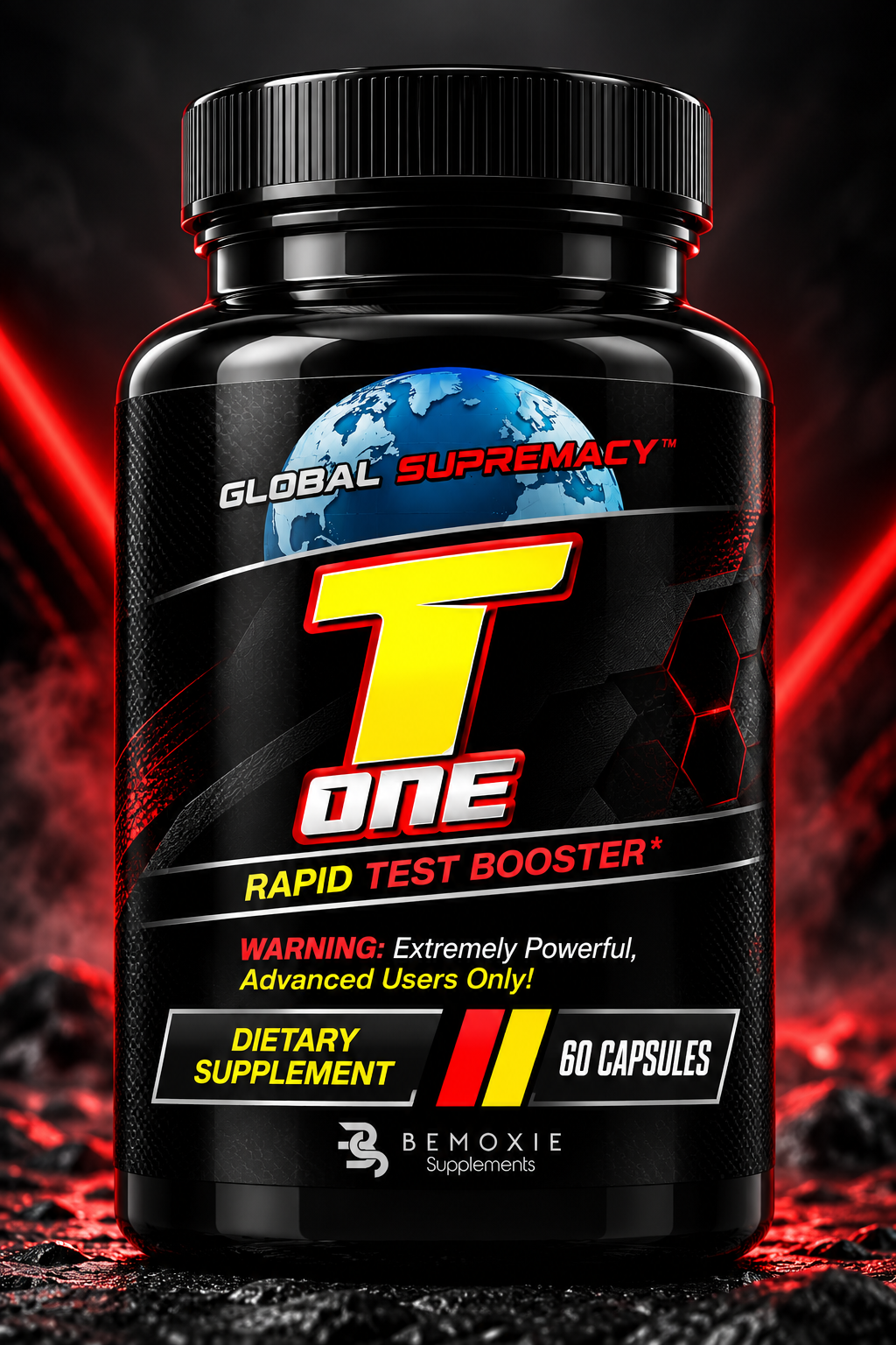 Global Supremacy T One Rapid Test Booster - Bemoxie Supplements