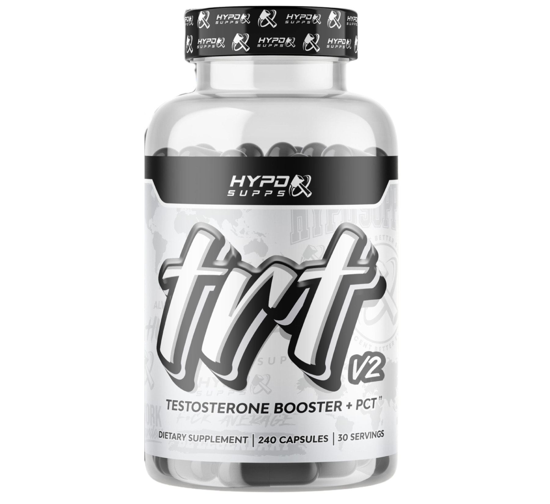 HYPD Supps TRT- Test Booster - Bemoxie Supplements